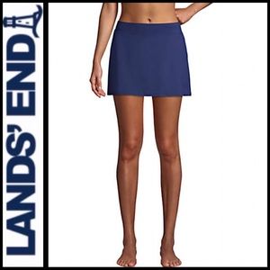 NWOT Lands’ End Chlorine Resistant Swim Skirt